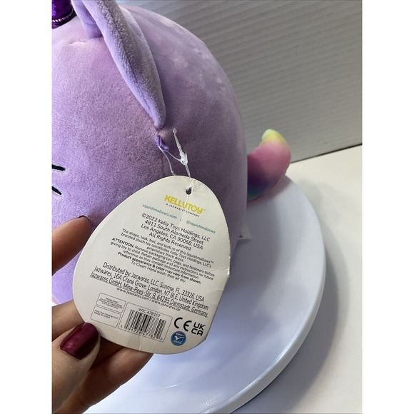 Squishmallows Cienna The Caticorn Unicorn Cat‎ 8" Kellytoy Plush New with Tags - Picture 8 of 8